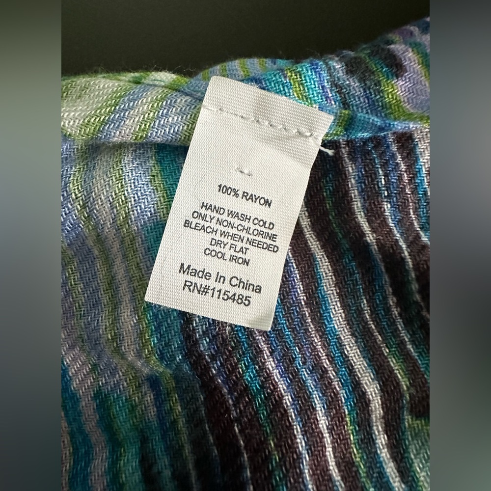 Forever 21 Colorful Scarf - Picture 6 of 6